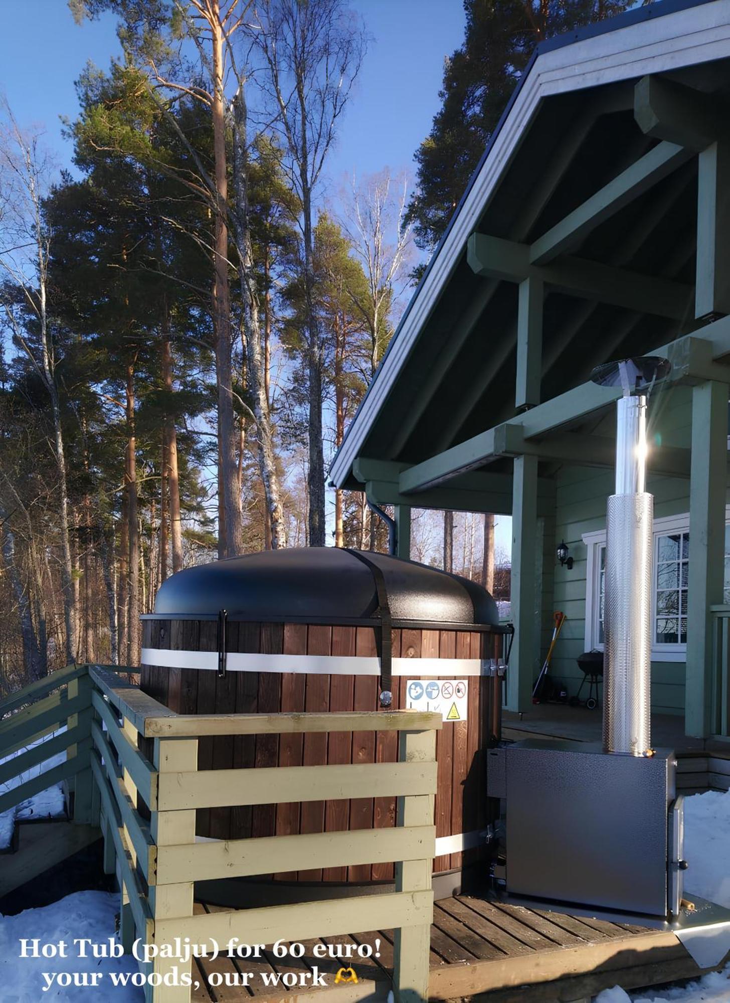 Sresort Saunas - Hot Tub, Palju إيماترا المظهر الخارجي الصورة
